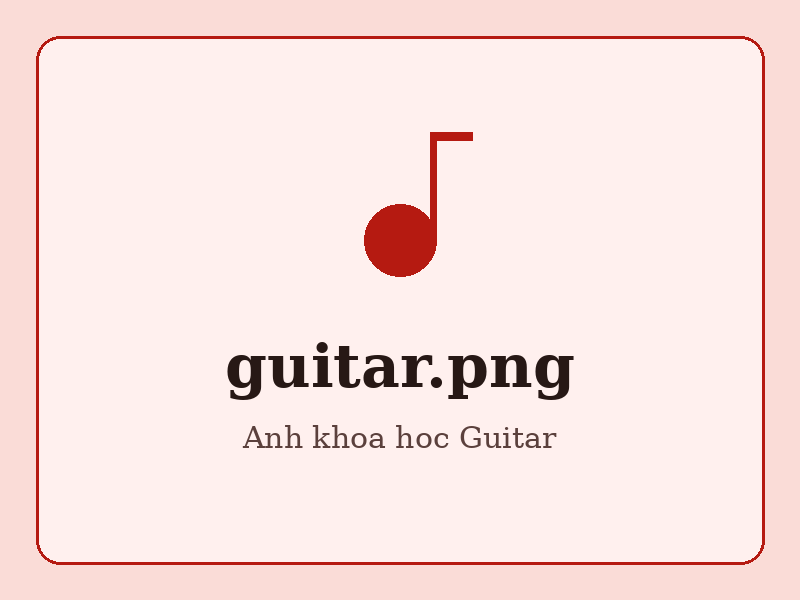 Khóa học Guitar tại Nimbus Music